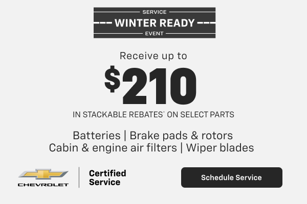 Up to $210 in stackable rebates